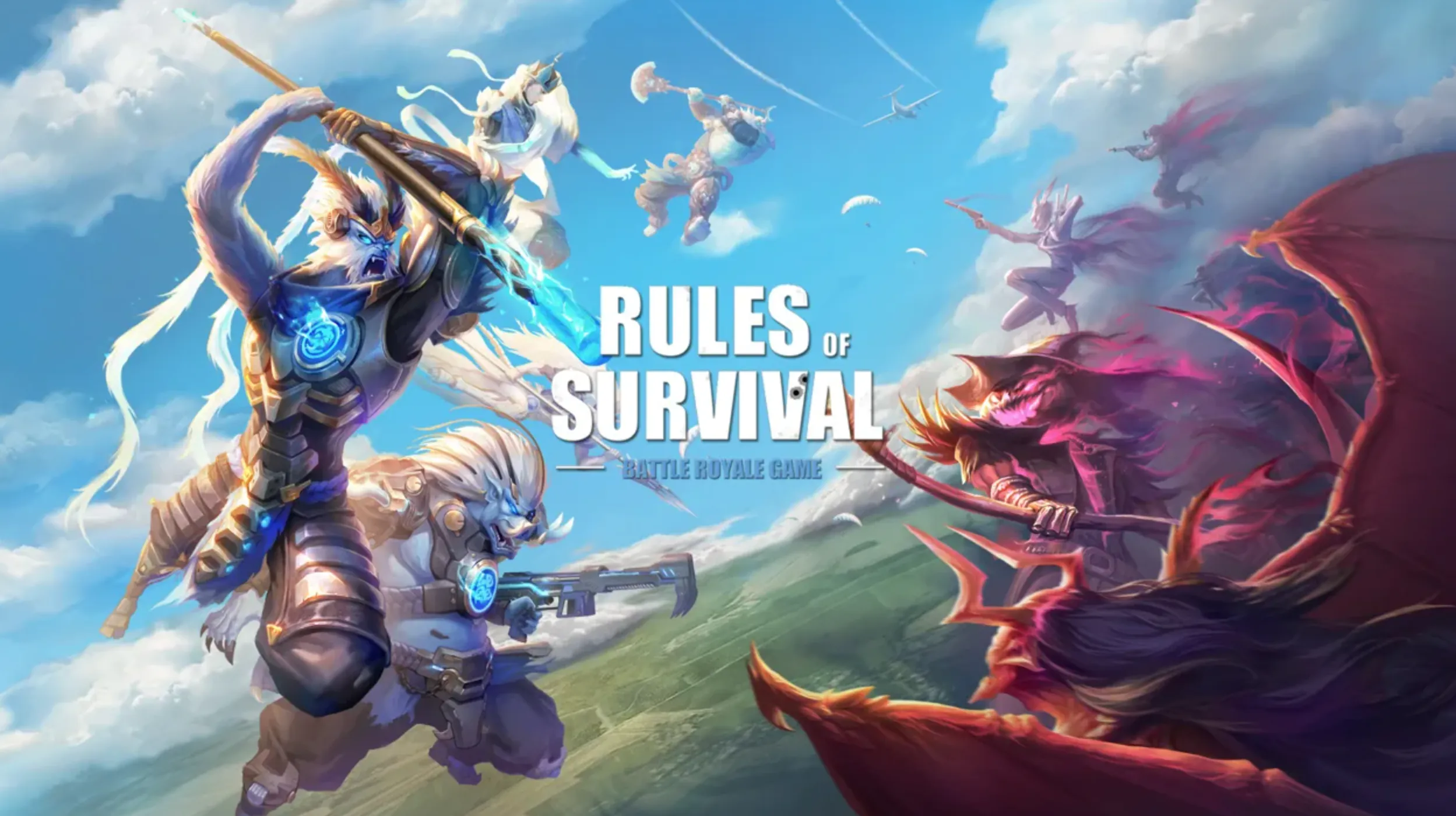 Rules of Survival and pubg mobile